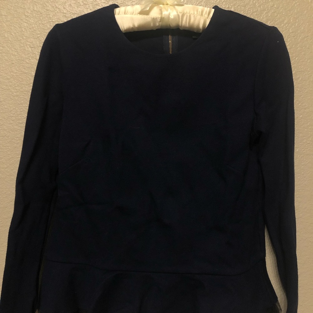 J. Crew peplum top